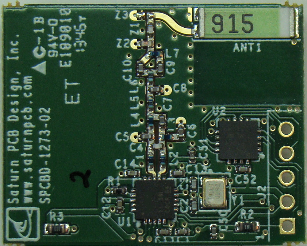 Chip antenna example